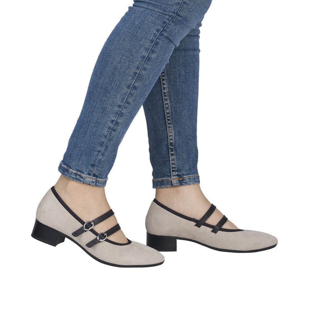 Pantofi Dama Piele Naturala Rieker RIEK 43451 - Rieker - amely.ro