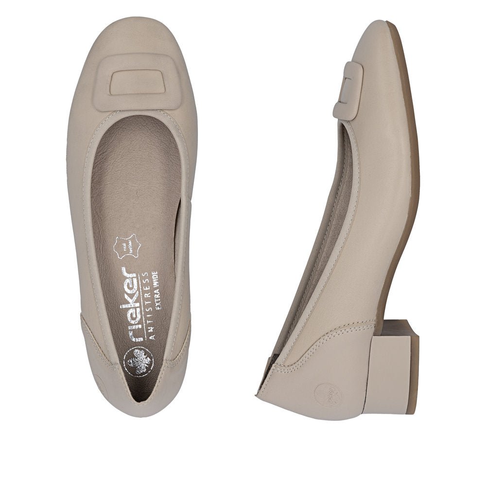 Pantofi Dama Piele Naturala Rieker RIEK 43453 - Rieker - amely.ro