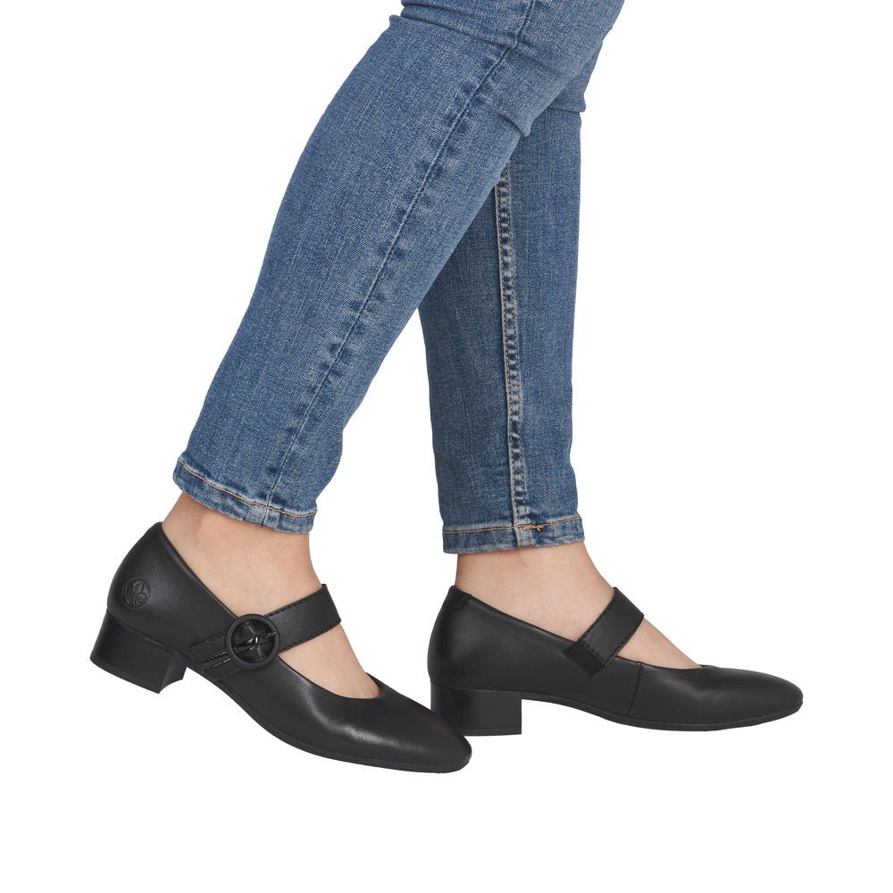 Pantofi Dama Piele Naturala Rieker RIEK 43455 - Rieker - amely.ro