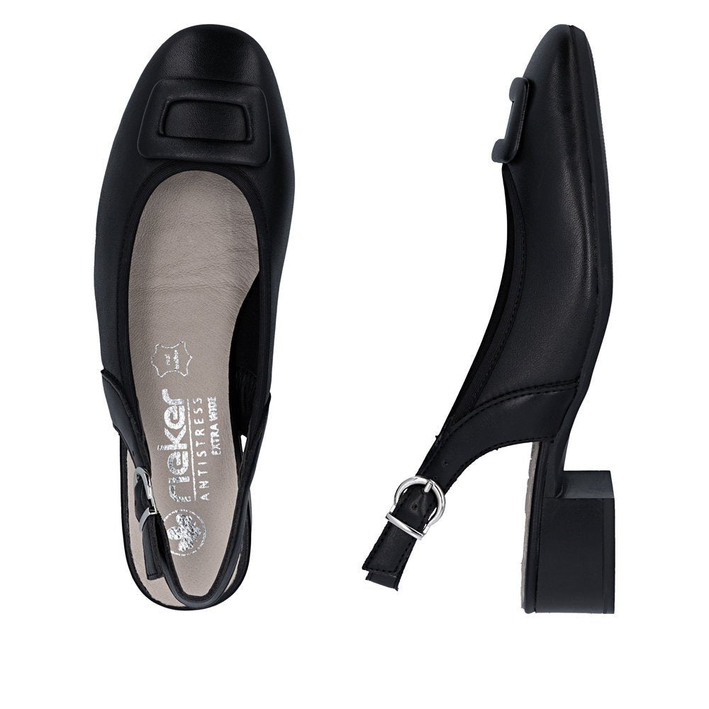 Pantofi Dama Piele Naturala Rieker RIEK 43456 - Rieker - amely.ro