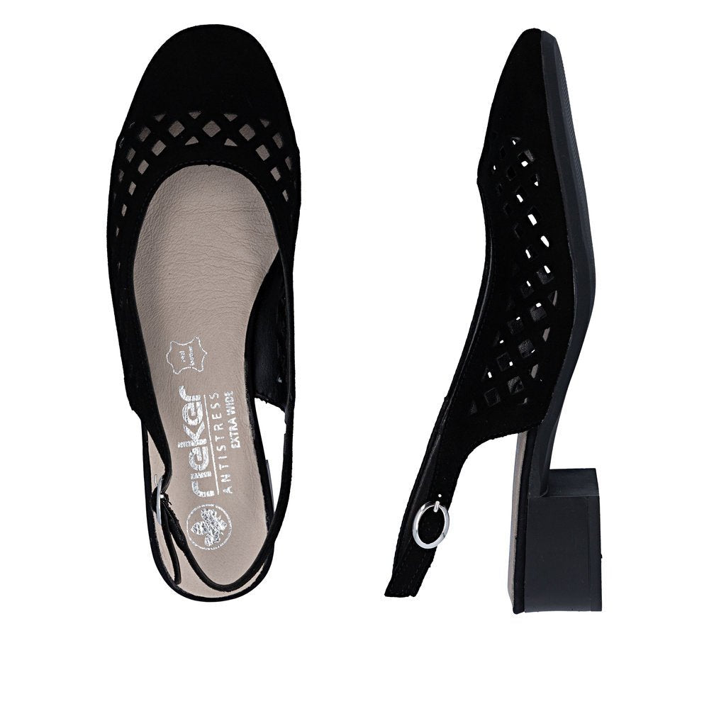 Pantofi Dama Piele Naturala Rieker RIEK 43457 - Rieker - amely.ro