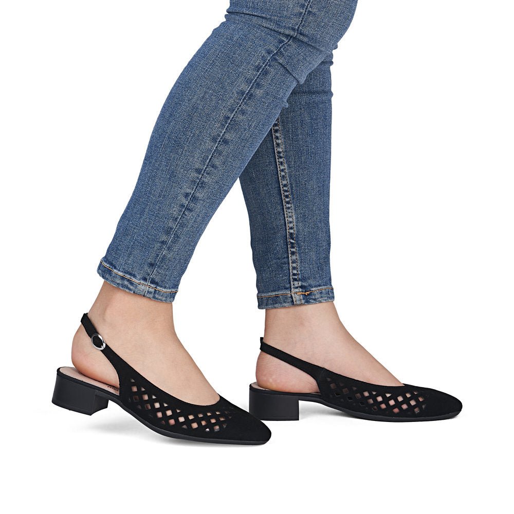 Pantofi Dama Piele Naturala Rieker RIEK 43457 - Rieker - amely.ro