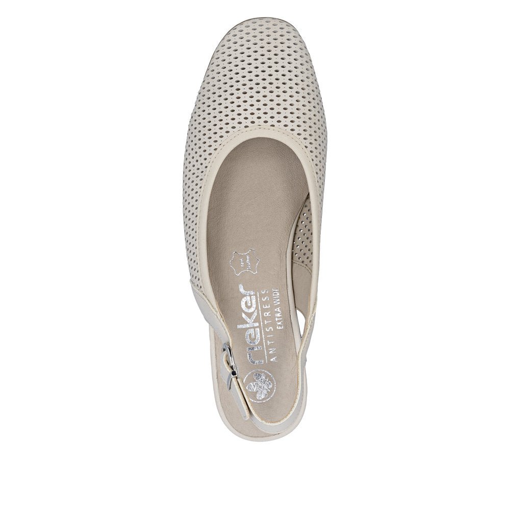 Pantofi Dama Piele Naturala Rieker RIEK 43458 - Rieker - amely.ro