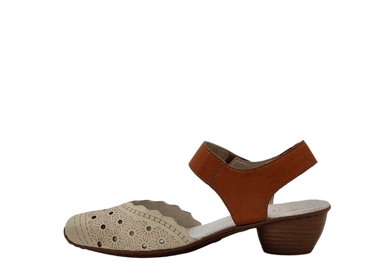 Pantofi Dama Piele Naturala Rieker RIEK 43703 - Rieker - amely.ro