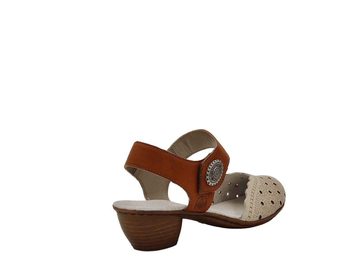 Pantofi Dama Piele Naturala Rieker RIEK 43703 - Rieker - amely.ro