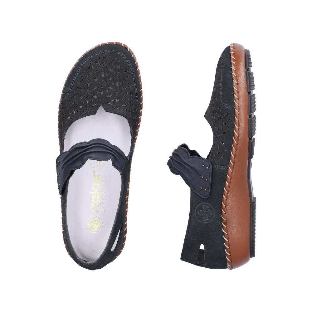 Pantofi Dama Piele Naturala Rieker RIEK 44896 - Rieker - amely.ro