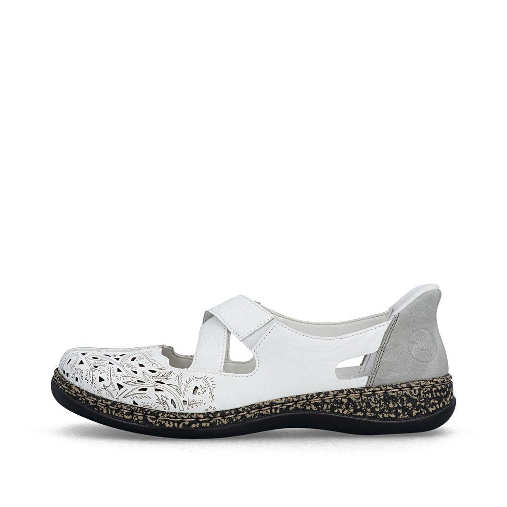 Pantofi Dama Piele Naturala Rieker RIEK 46352 - Rieker - amely.ro