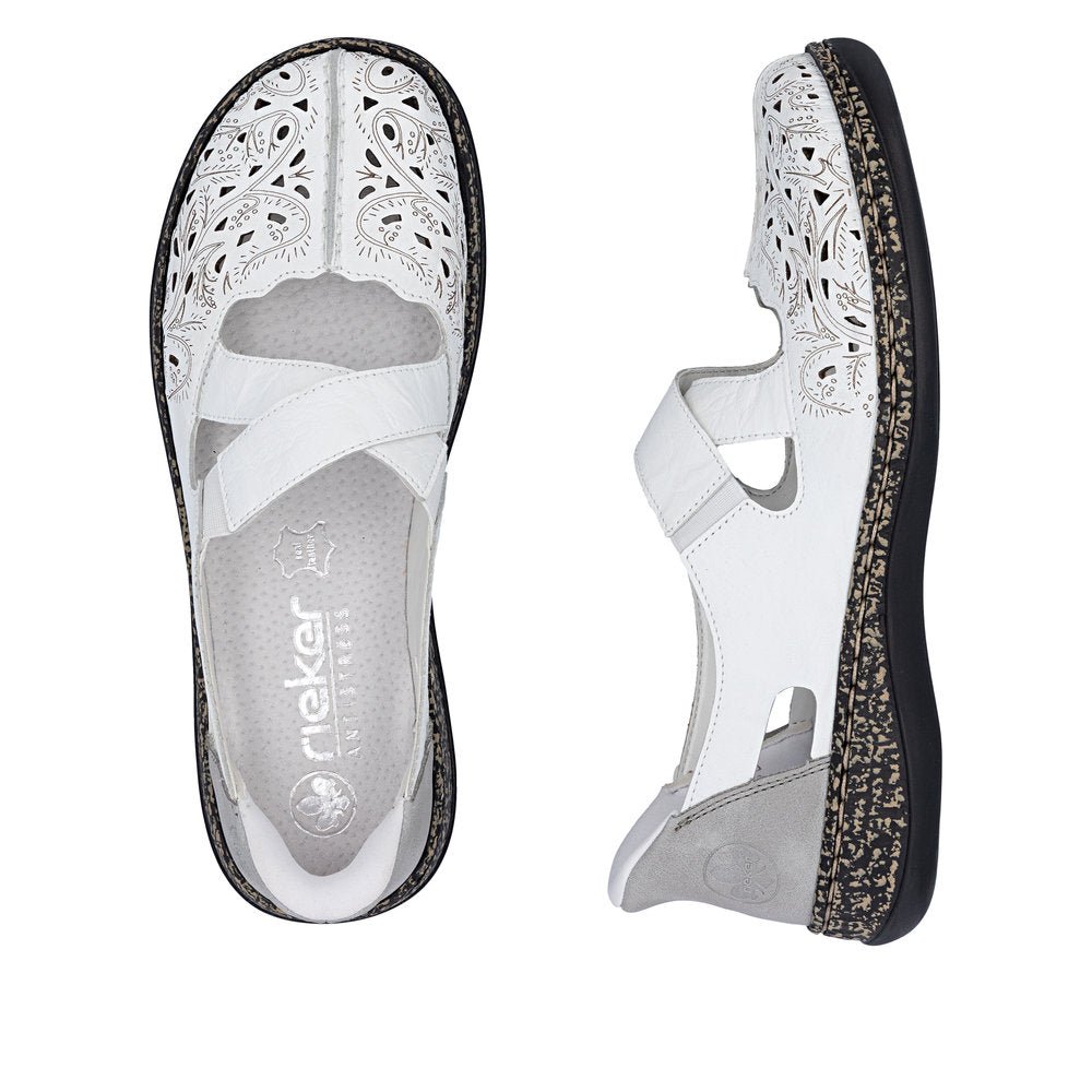 Pantofi Dama Piele Naturala Rieker RIEK 46352 - Rieker - amely.ro