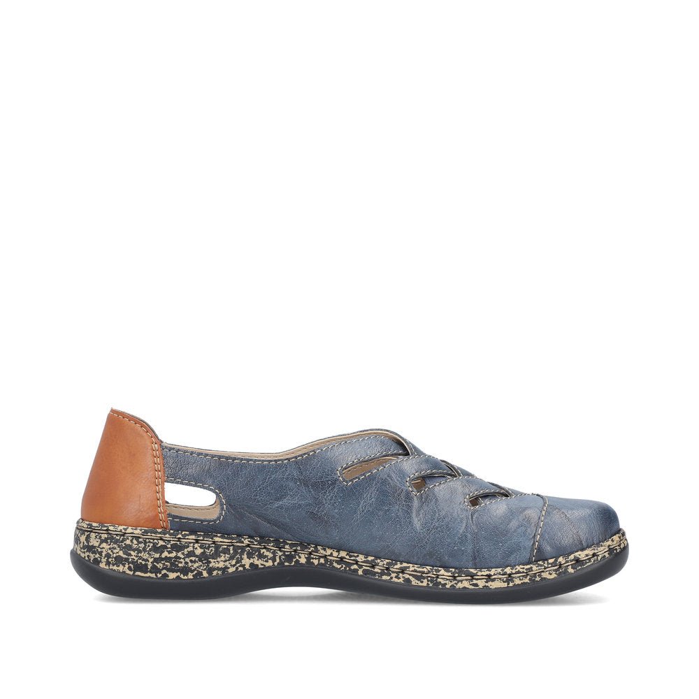 Pantofi Dama Piele Naturala Rieker RIEK 46369 - Rieker - amely.ro