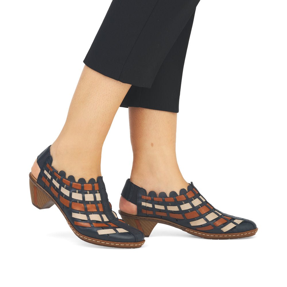 Pantofi Dama Piele Naturala Rieker RIEK 46778 - Rieker - amely.ro