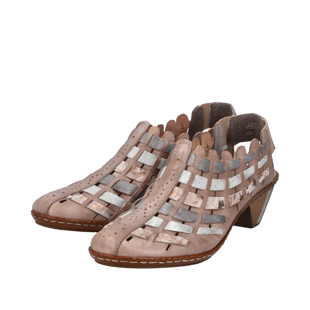 Pantofi Dama Piele Naturala Rieker RIEK 46778 - Rieker - amely.ro