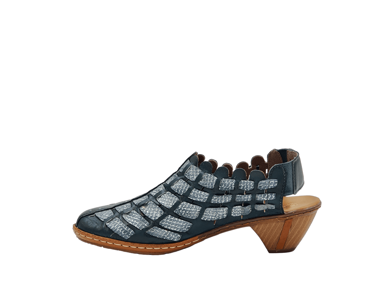 Pantofi Dama Piele Naturala Rieker RIEK 46778 - Rieker - amely.ro