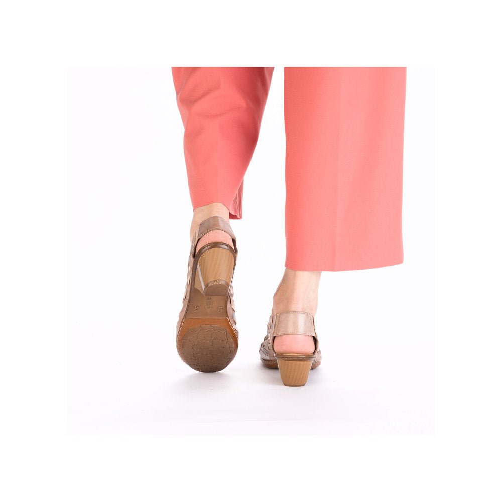 Pantofi Dama Piele Naturala Rieker RIEK 46778 - Rieker - amely.ro