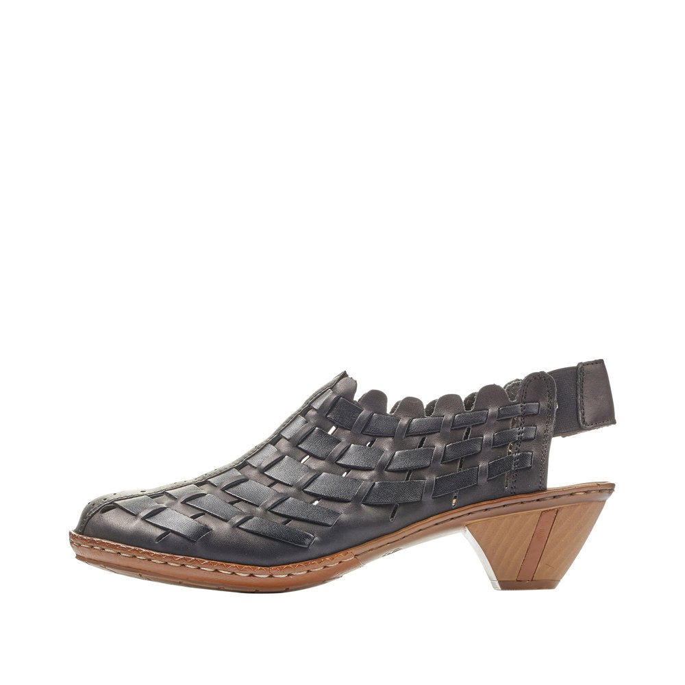 Pantofi Dama Piele Naturala Rieker RIEK 46778 - Rieker - amely.ro