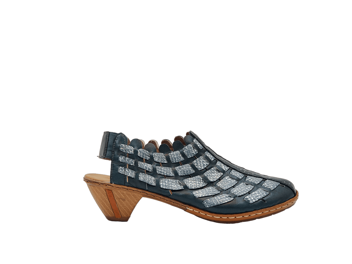 Pantofi Dama Piele Naturala Rieker RIEK 46778 - Rieker - amely.ro