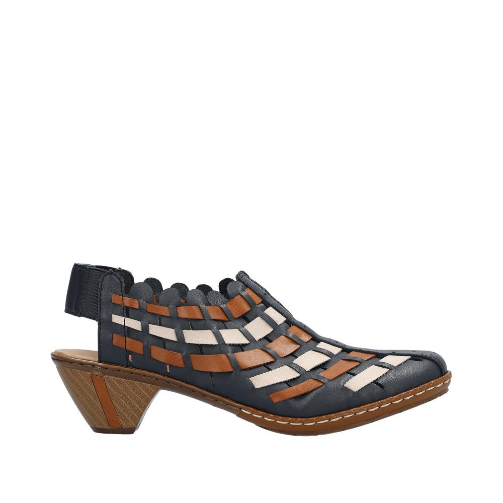 Pantofi Dama Piele Naturala Rieker RIEK 46778 - Rieker - amely.ro