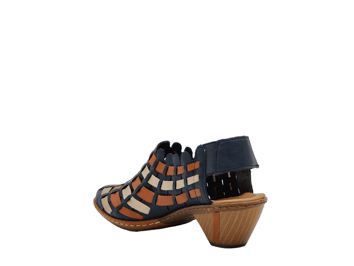 Pantofi Dama Piele Naturala Rieker RIEK 46778 - Rieker - amely.ro