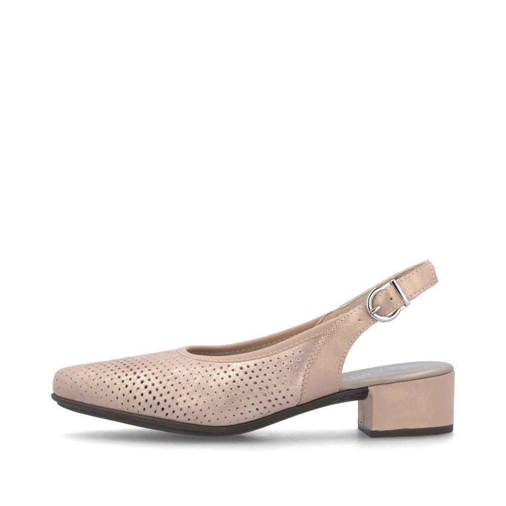 Pantofi Dama Piele Naturala Rieker RIEK 47066 - Rieker - amely.ro