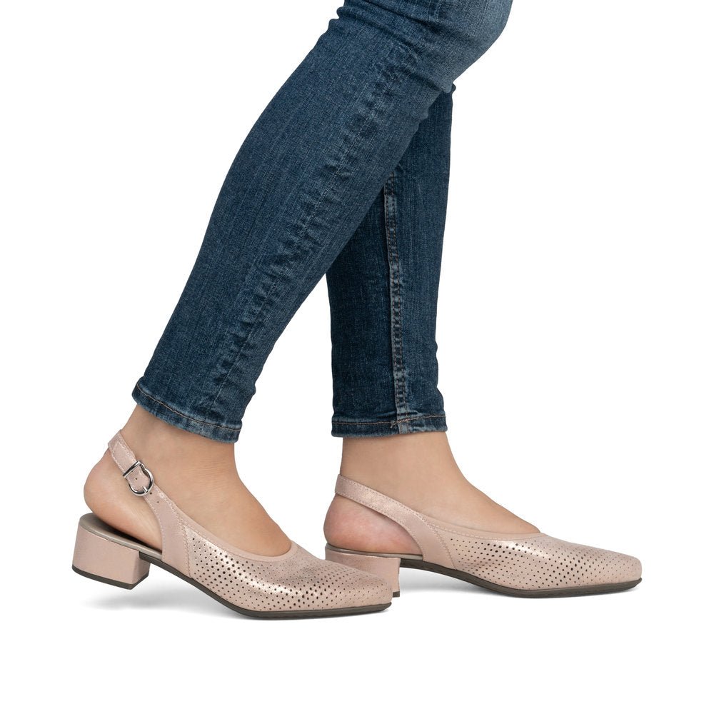 Pantofi Dama Piele Naturala Rieker RIEK 47066 - Rieker - amely.ro