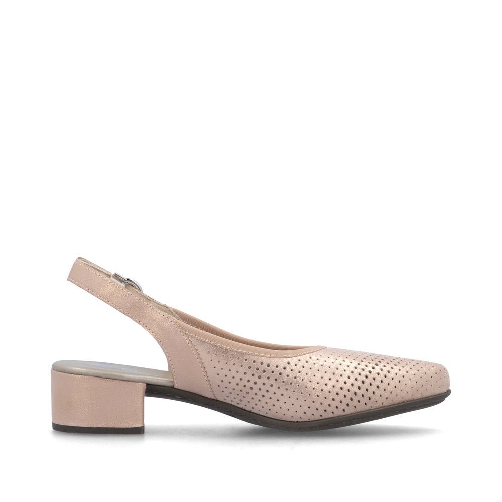 Pantofi Dama Piele Naturala Rieker RIEK 47066 - Rieker - amely.ro