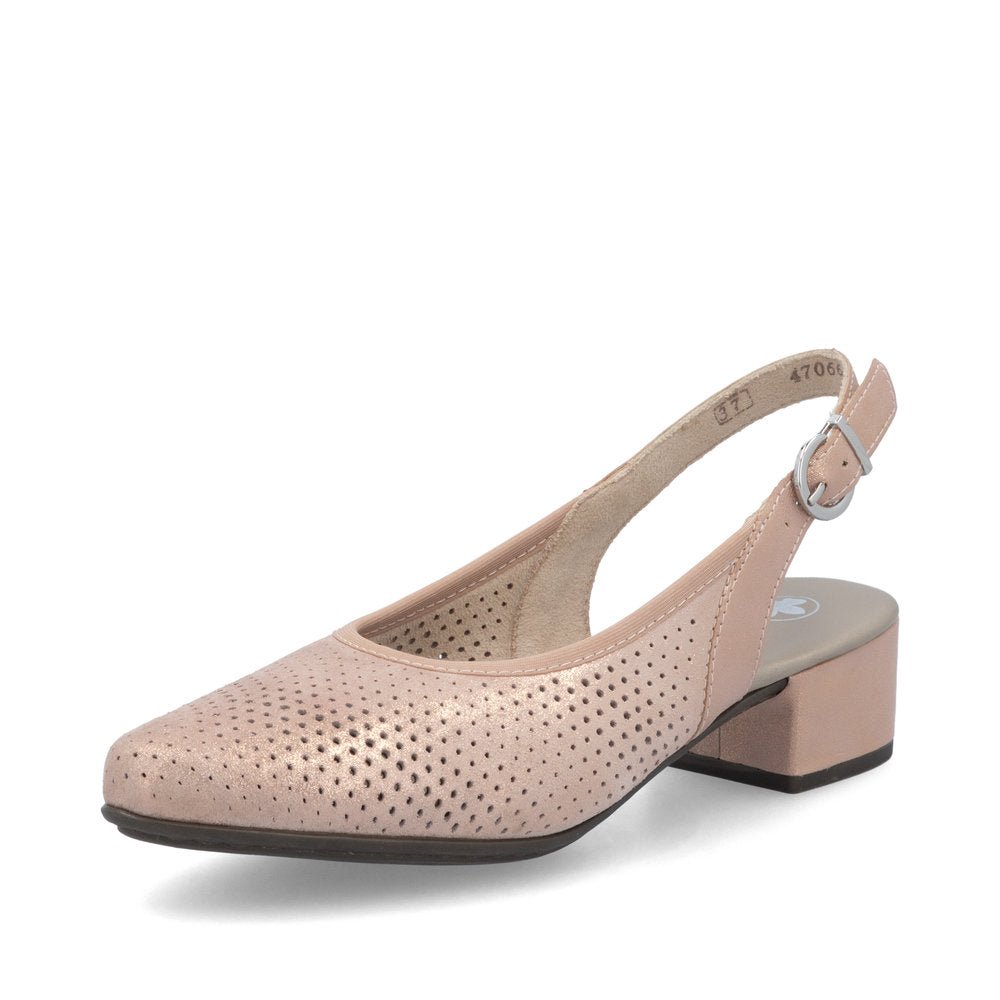 Pantofi Dama Piele Naturala Rieker RIEK 47066 - Rieker - amely.ro