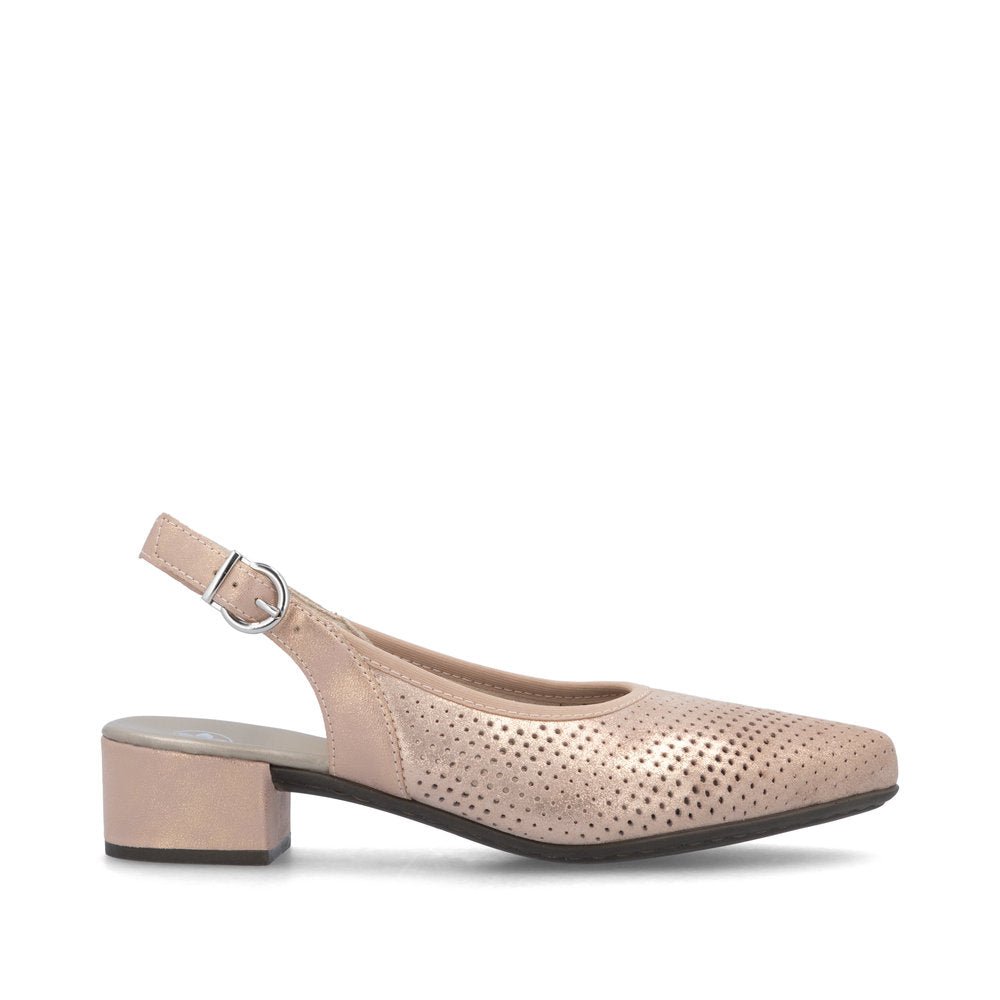 Pantofi Dama Piele Naturala Rieker RIEK 47066 - Rieker - amely.ro