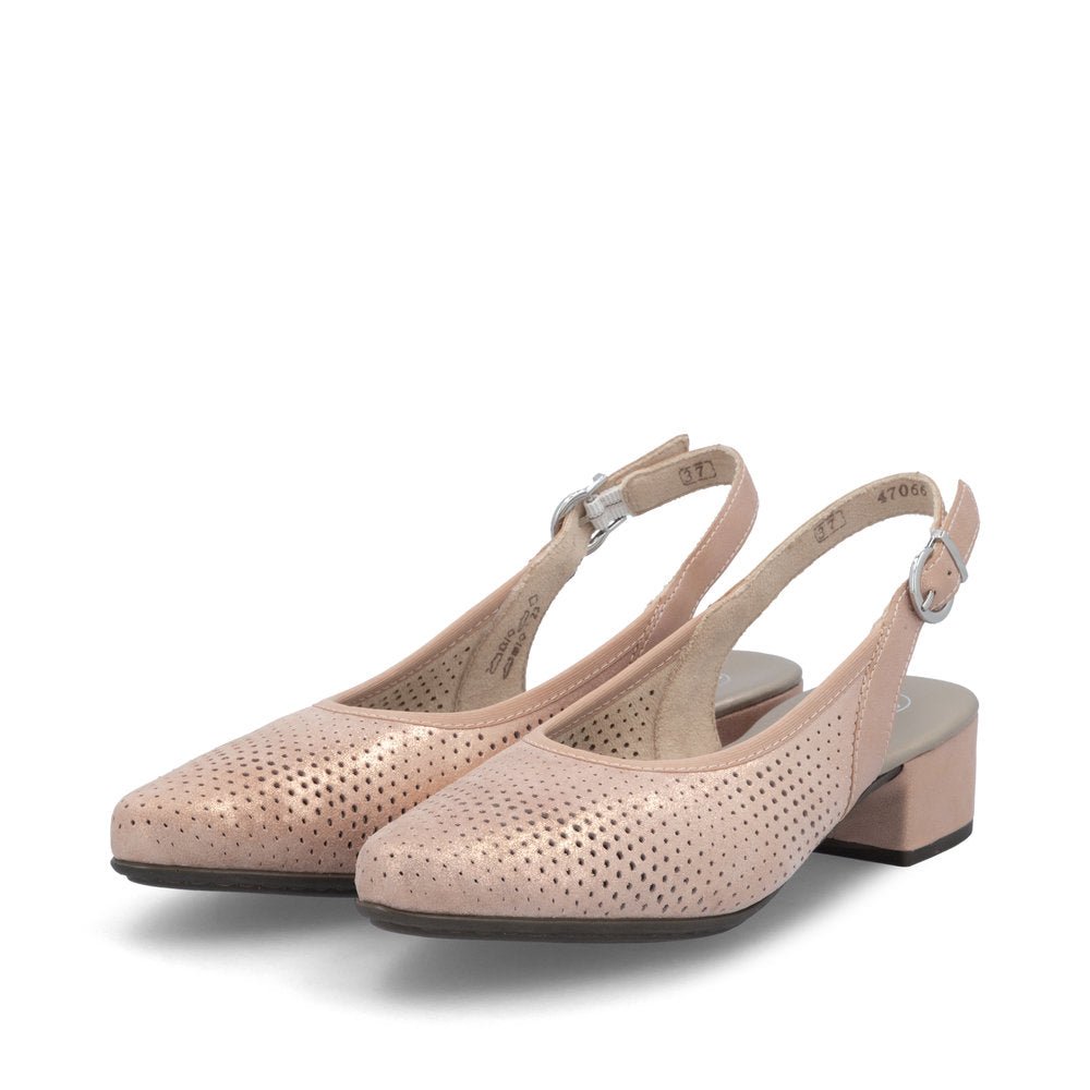 Pantofi Dama Piele Naturala Rieker RIEK 47066 - Rieker - amely.ro