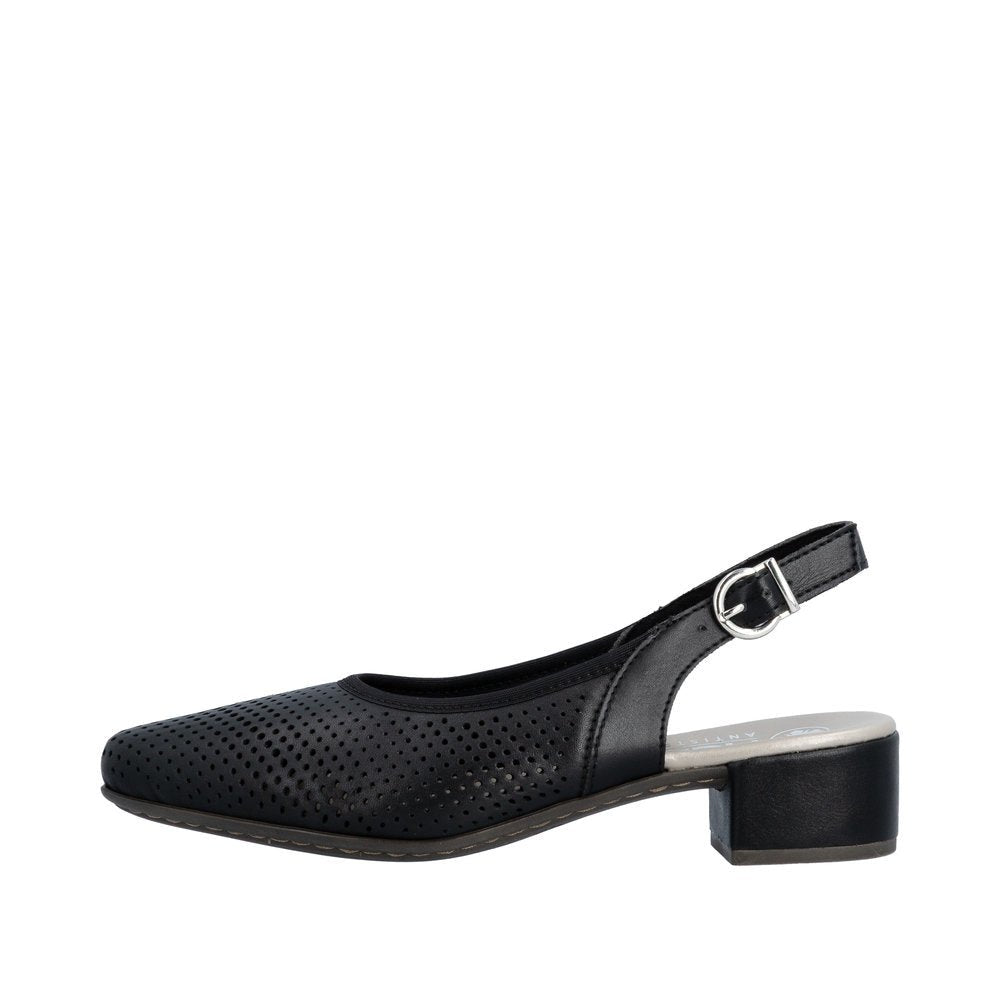 Pantofi Dama Piele Naturala Rieker RIEK 47066 - Rieker - amely.ro