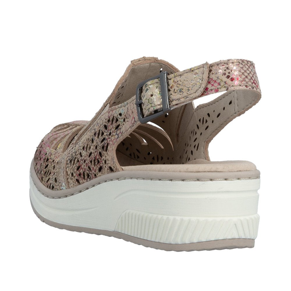 Pantofi Dama Piele Naturala Rieker RIEK 48763 - Rieker - amely.ro