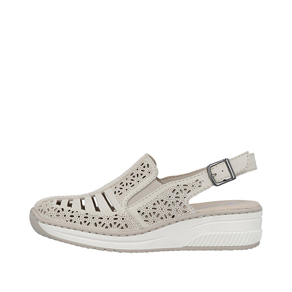 Pantofi Dama Piele Naturala Rieker RIEK 48763 - Rieker - amely.ro