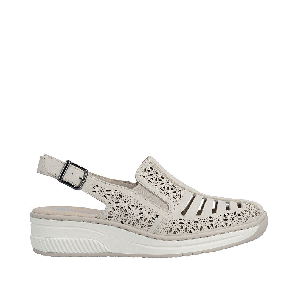 Pantofi Dama Piele Naturala Rieker RIEK 48763 - Rieker - amely.ro