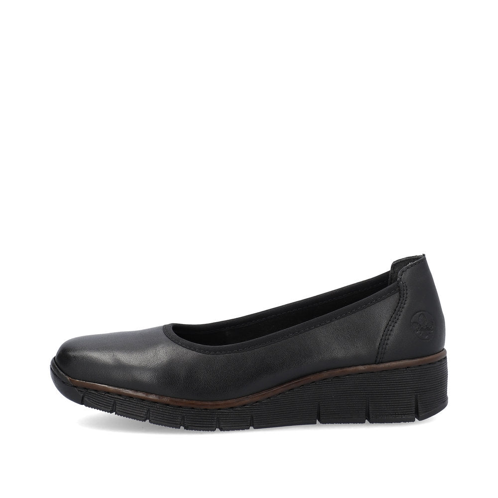 Pantofi Dama Piele Naturala Rieker RIEK 53755 - Rieker - amely.ro