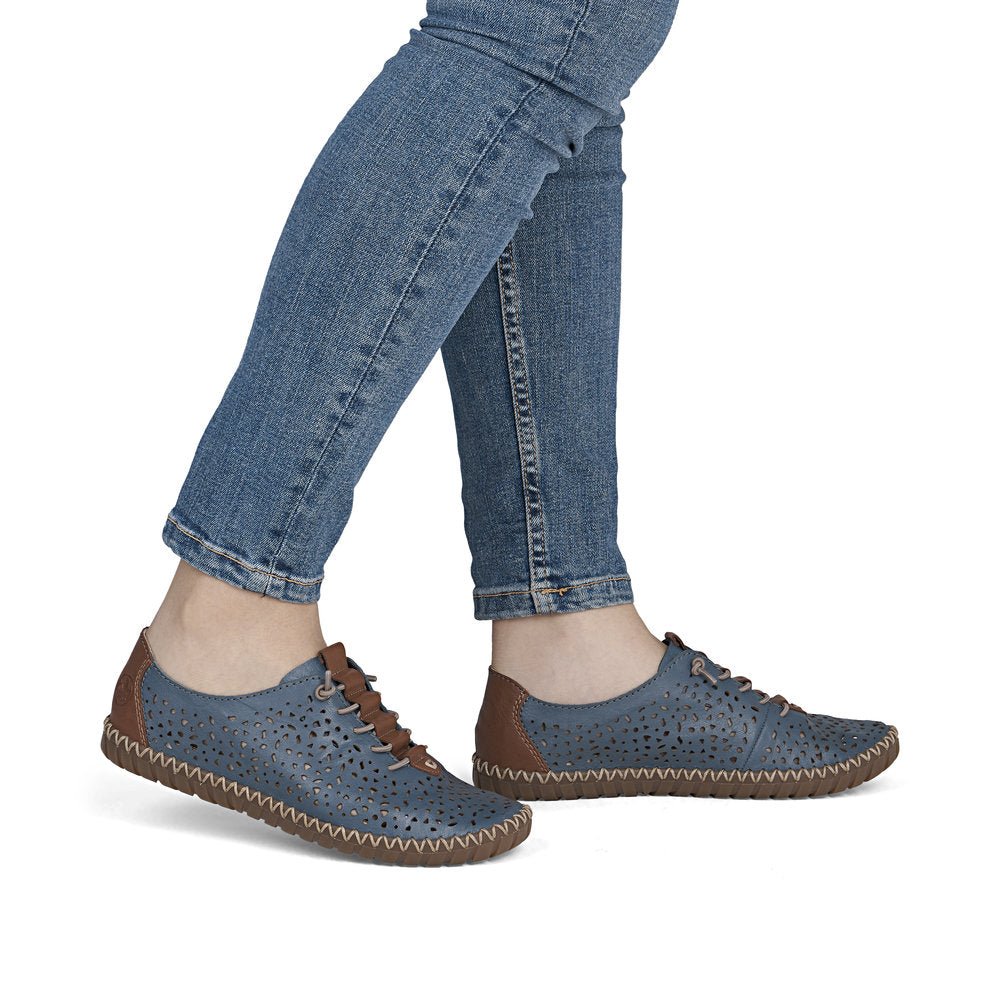 Pantofi Dama Piele Naturala Rieker RIEK M2856 - Rieker - amely.ro