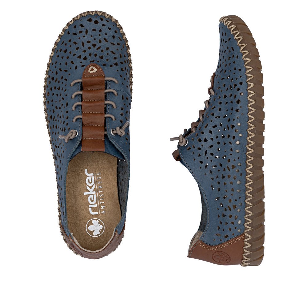 Pantofi Dama Piele Naturala Rieker RIEK M2856 - Rieker - amely.ro