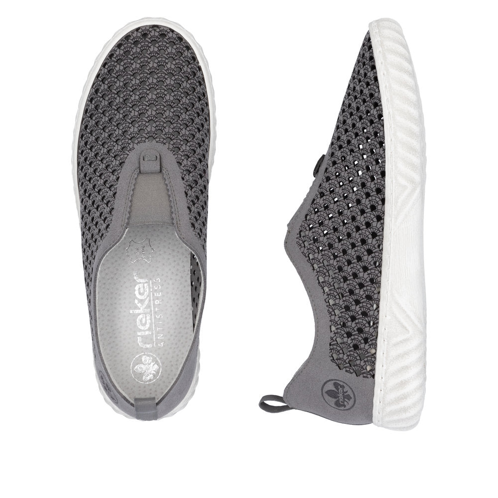 Pantofi Dama Piele Naturala Rieker RIEK N0965 - Rieker - amely.ro