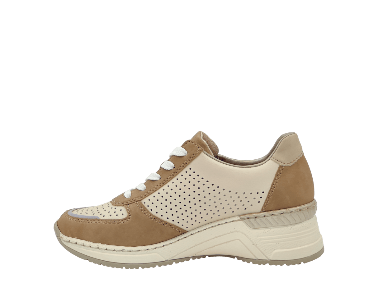 Pantofi Dama Piele Naturala Rieker RIEK N43L1 - Rieker - amely.ro