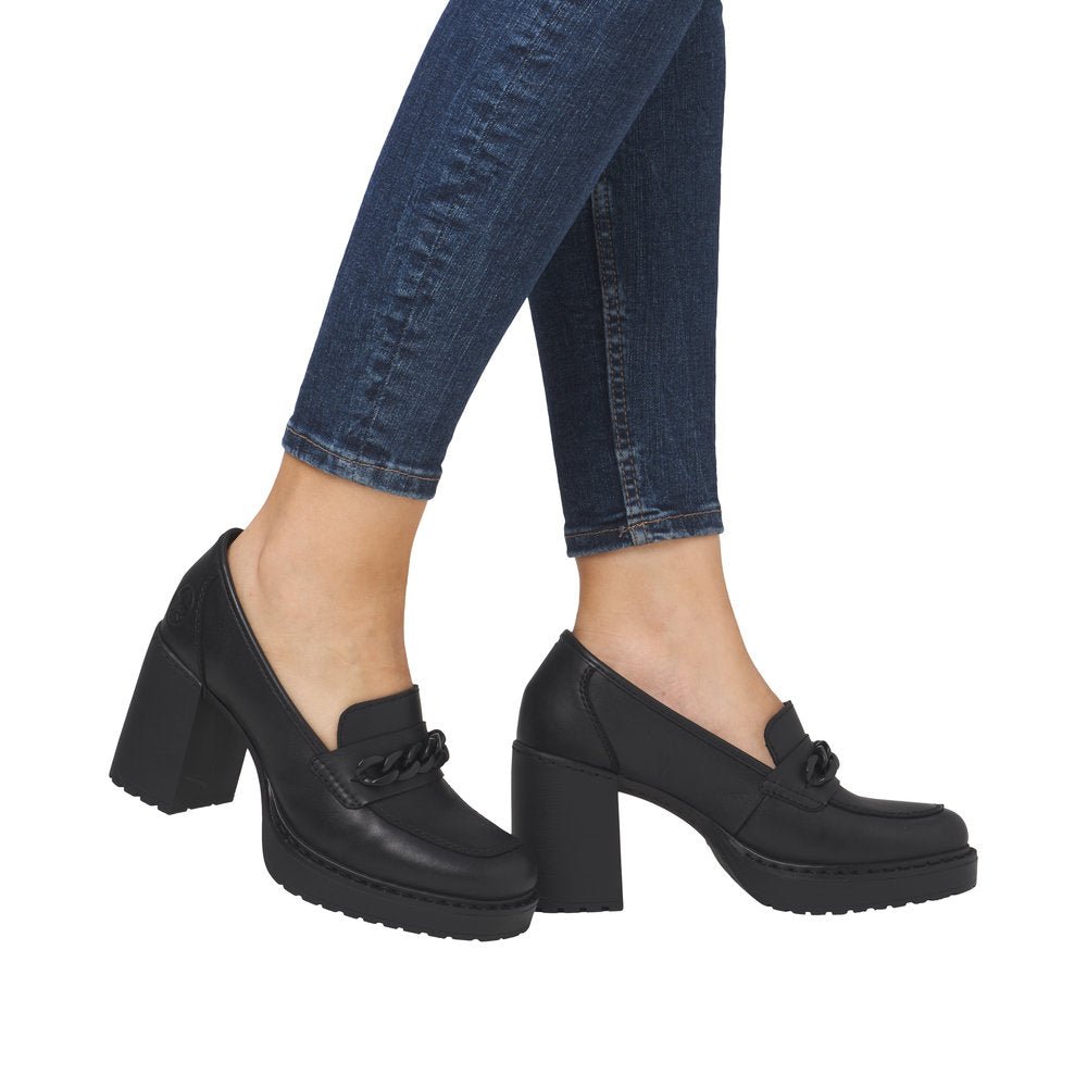 Pantofi Dama Piele Naturala Rieker RIEK Y4150 - Rieker - amely.ro