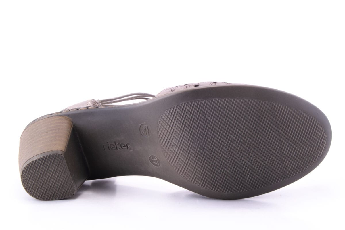 Pantofi Dama Rieker Piele Naturala Riek 40966 /Gri - Rieker - amely.ro