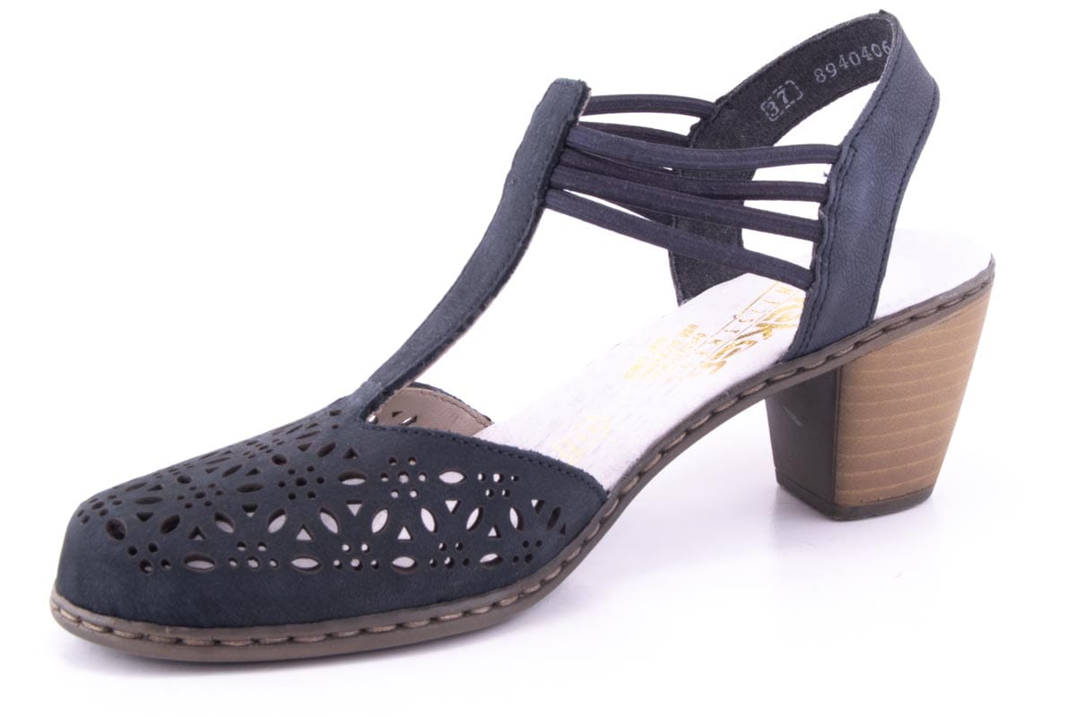 Pantofi Dama Rieker Piele Naturala Riek 40969 /Abs - Rieker - amely.ro