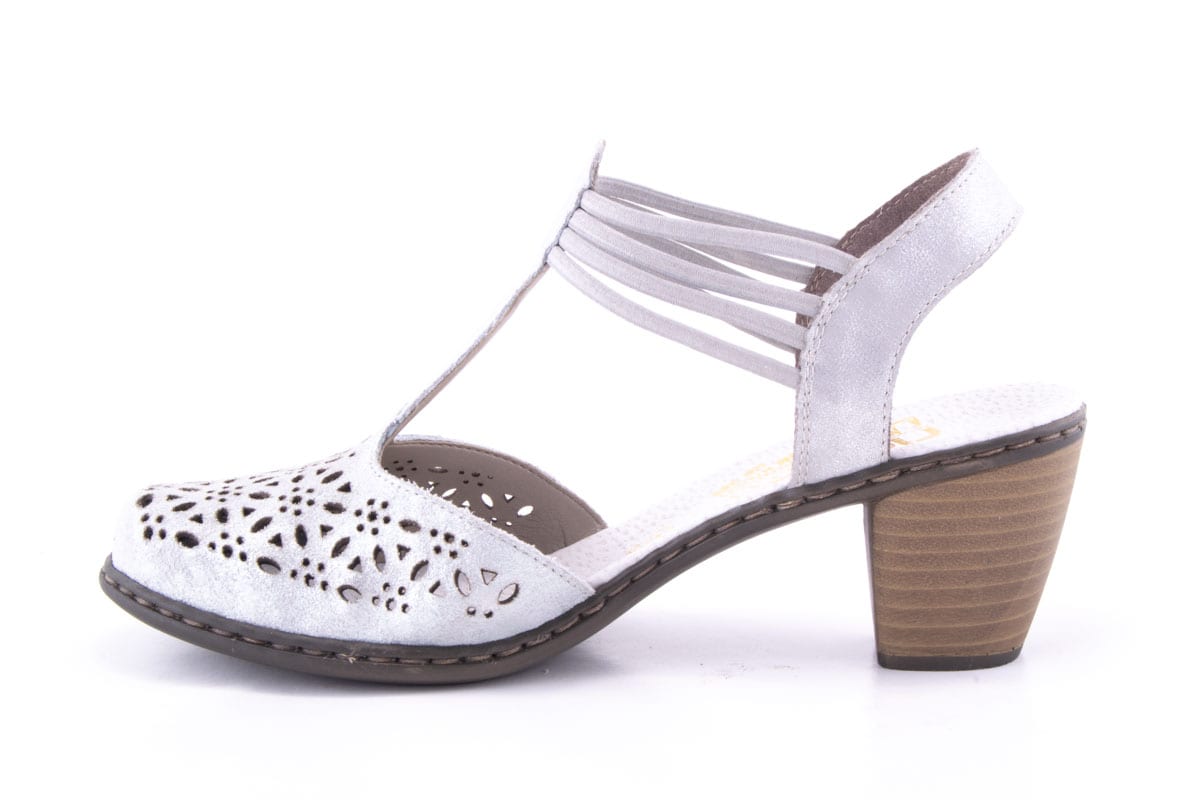 Pantofi Dama Rieker Piele Naturala Riek 40969 /Ag - Rieker - amely.ro