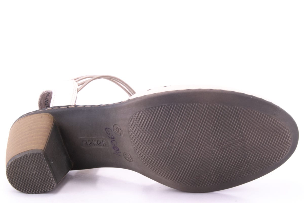 Pantofi Dama Rieker Piele Naturala Riek 40969 /Bej - Rieker - amely.ro
