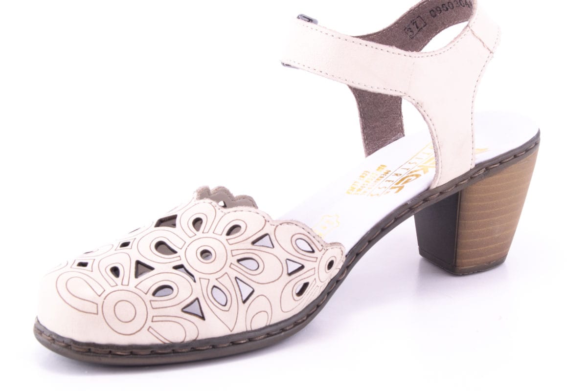 Pantofi Dama Rieker Piele Naturala Riek 40975 /Bej - Rieker - amely.ro