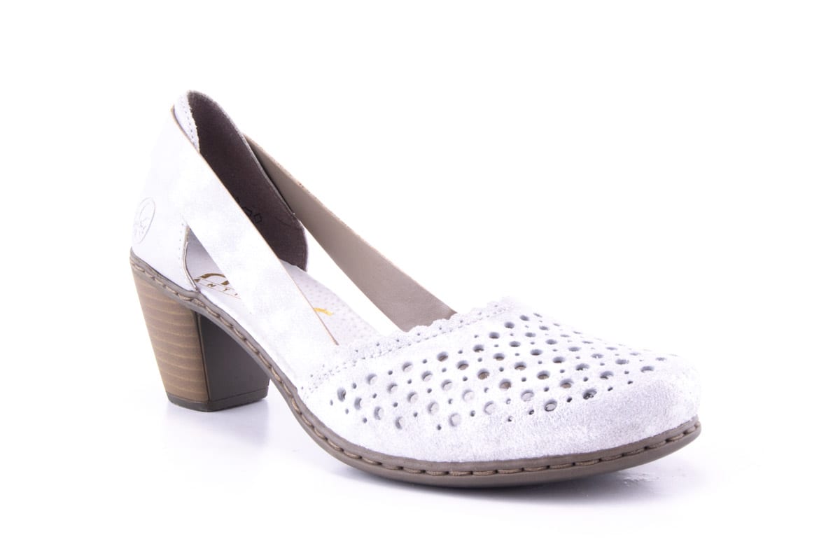 Pantofi Dama Rieker Piele Naturala Riek 40987 /Ag - Rieker - amely.ro