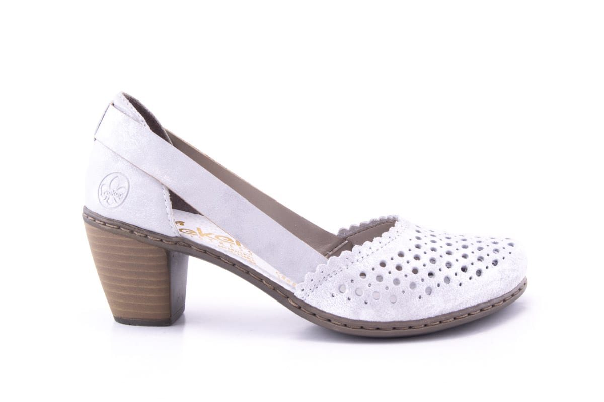 Pantofi Dama Rieker Piele Naturala Riek 40987 /Ag - Rieker - amely.ro