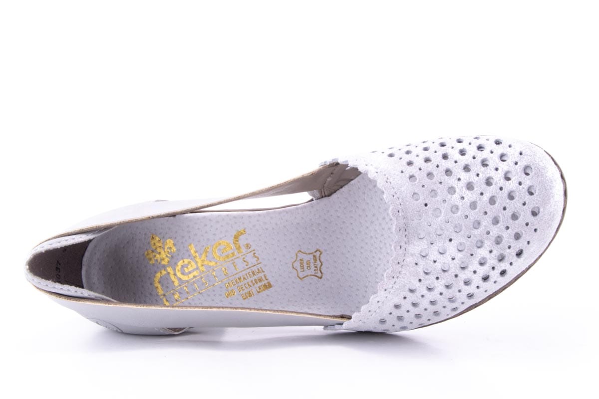 Pantofi Dama Rieker Piele Naturala Riek 40987 /Ag - Rieker - amely.ro