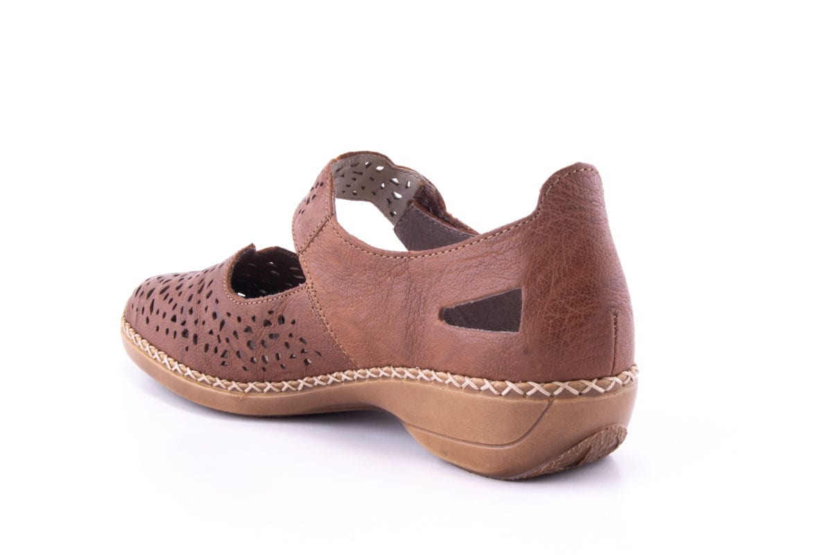 Pantofi Dama Rieker Piele Naturala Riek 41397 /M - Rieker - amely.ro