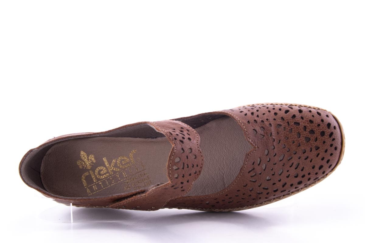 Pantofi Dama Rieker Piele Naturala Riek 41397 /M - Rieker - amely.ro