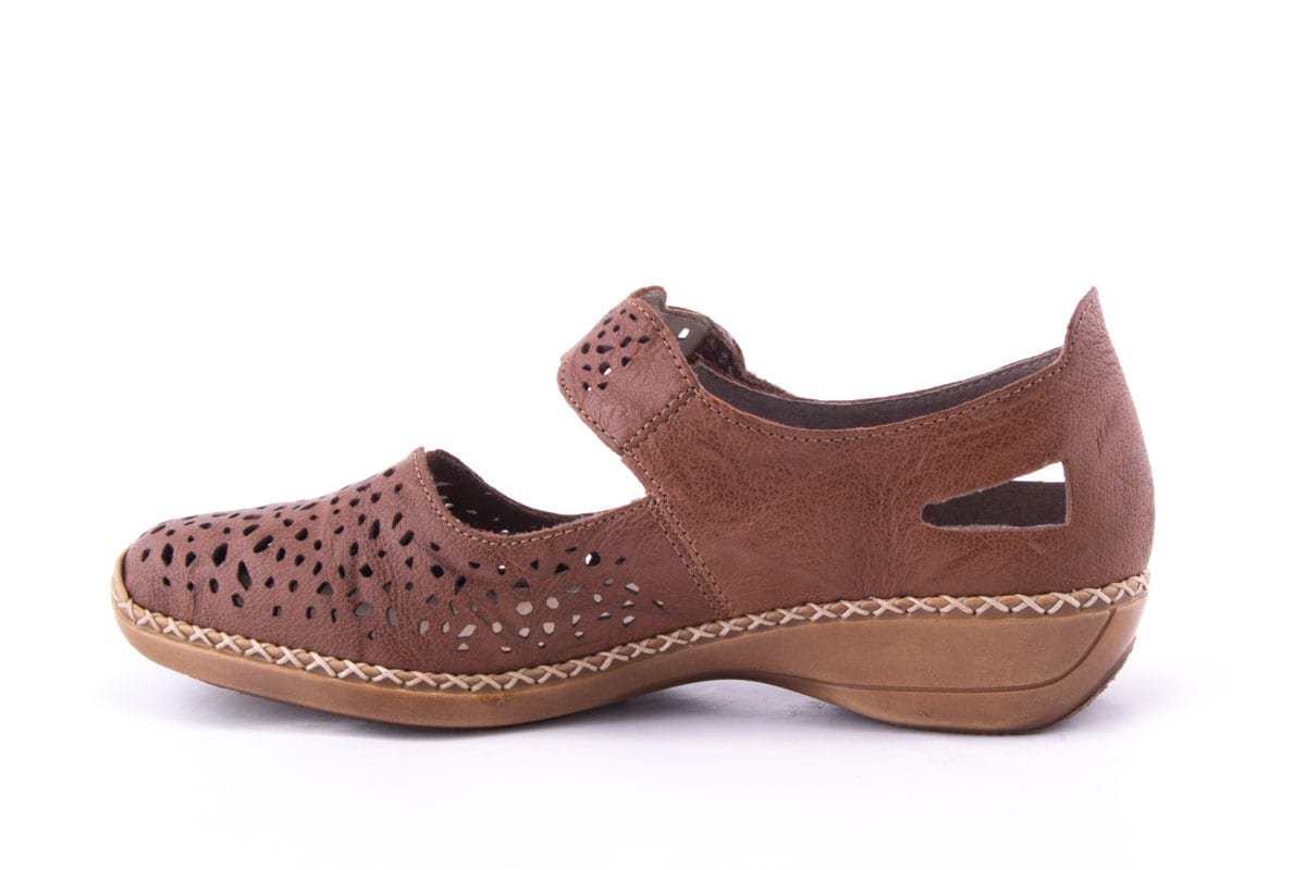 Pantofi Dama Rieker Piele Naturala Riek 41397 /M - Rieker - amely.ro