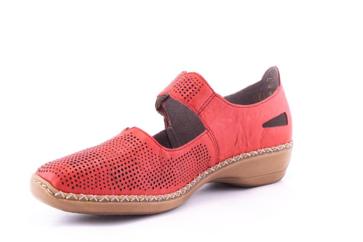 Pantofi Dama Rieker Piele Naturala Riek 413G6 /Rs - Rieker - amely.ro