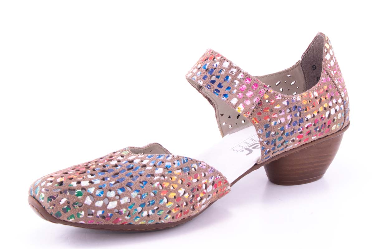 Pantofi Dama Rieker Piele Naturala Riek 43765 /Col - Rieker - amely.ro
